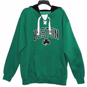 Bay State Gear Boston Celtics NBA Embroidered Sweatshirt Hoodie Men's XL